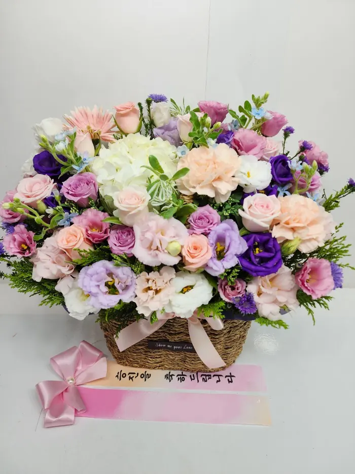 Sending Flowers Home After a Hospital Discharge: What to Consider - an actual delivery photo from Arrive in Bloom, delivered nationwide in Korea