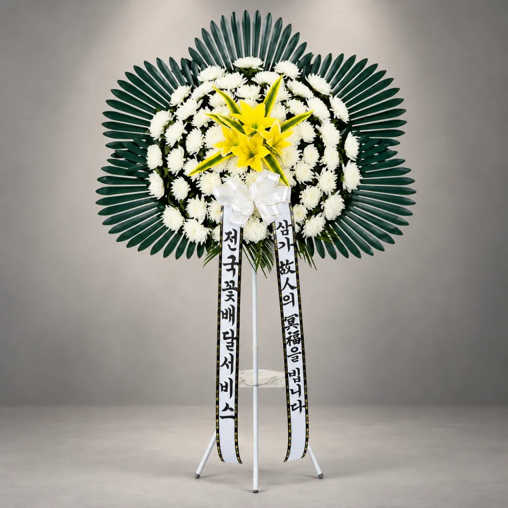 근조 오브제 — Asan Funeral Wreaths