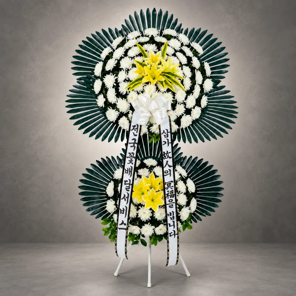 2단오브제 — Asan Funeral Wreaths